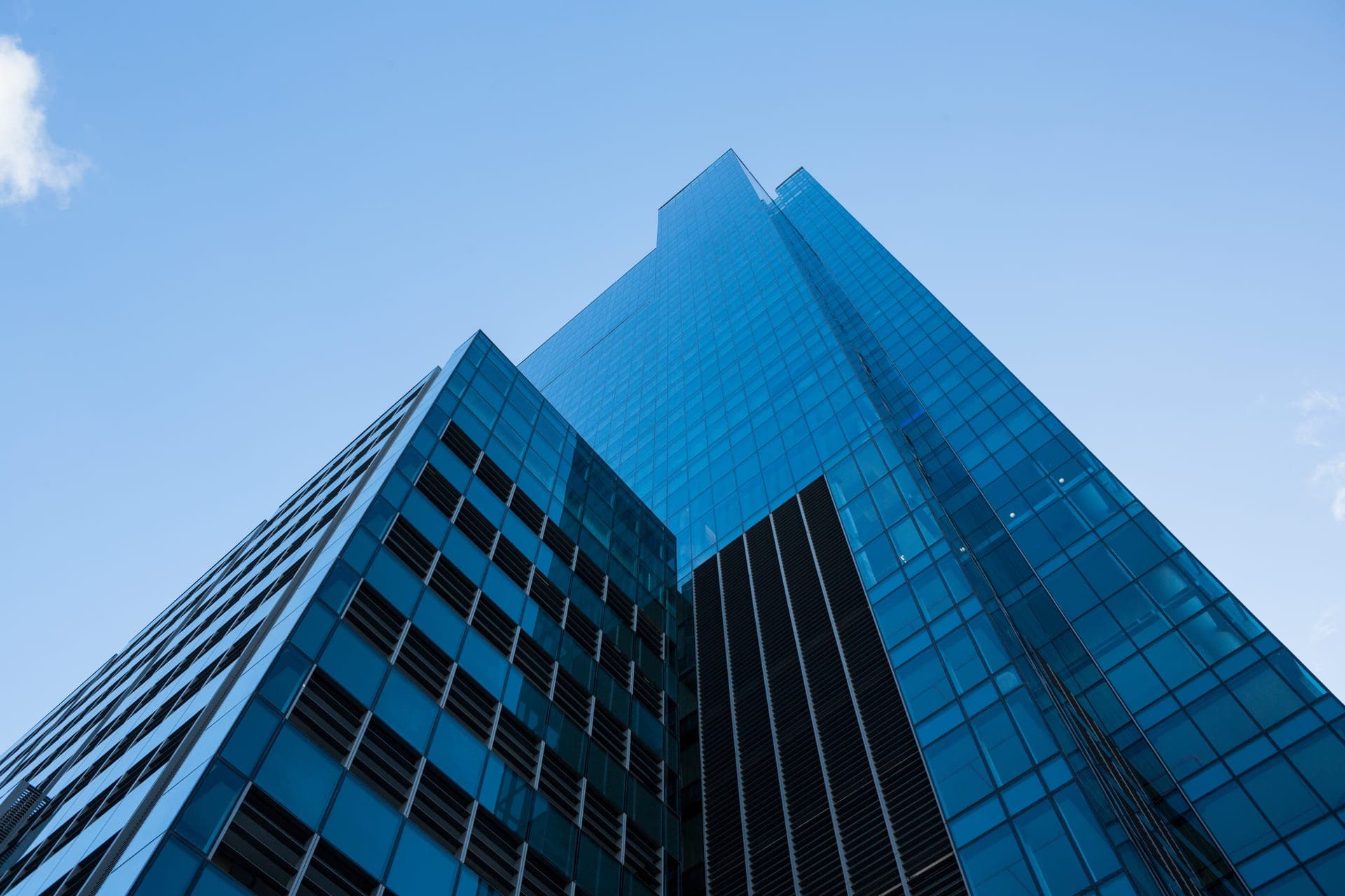Modern business district